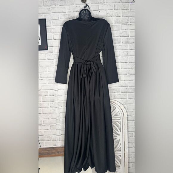 Metamorphosis Girl Long Sleeve Black Dress With Pockets XL 1X - Picture 5 of 8